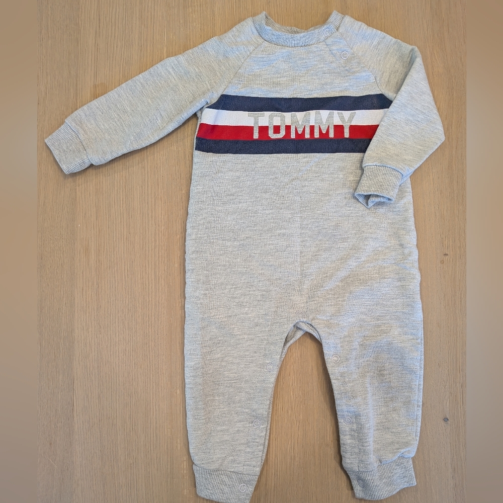 Tommy Hilfiger Gray Kids One Piece